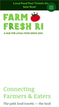 Mobile Screenshot of farmfreshri.org